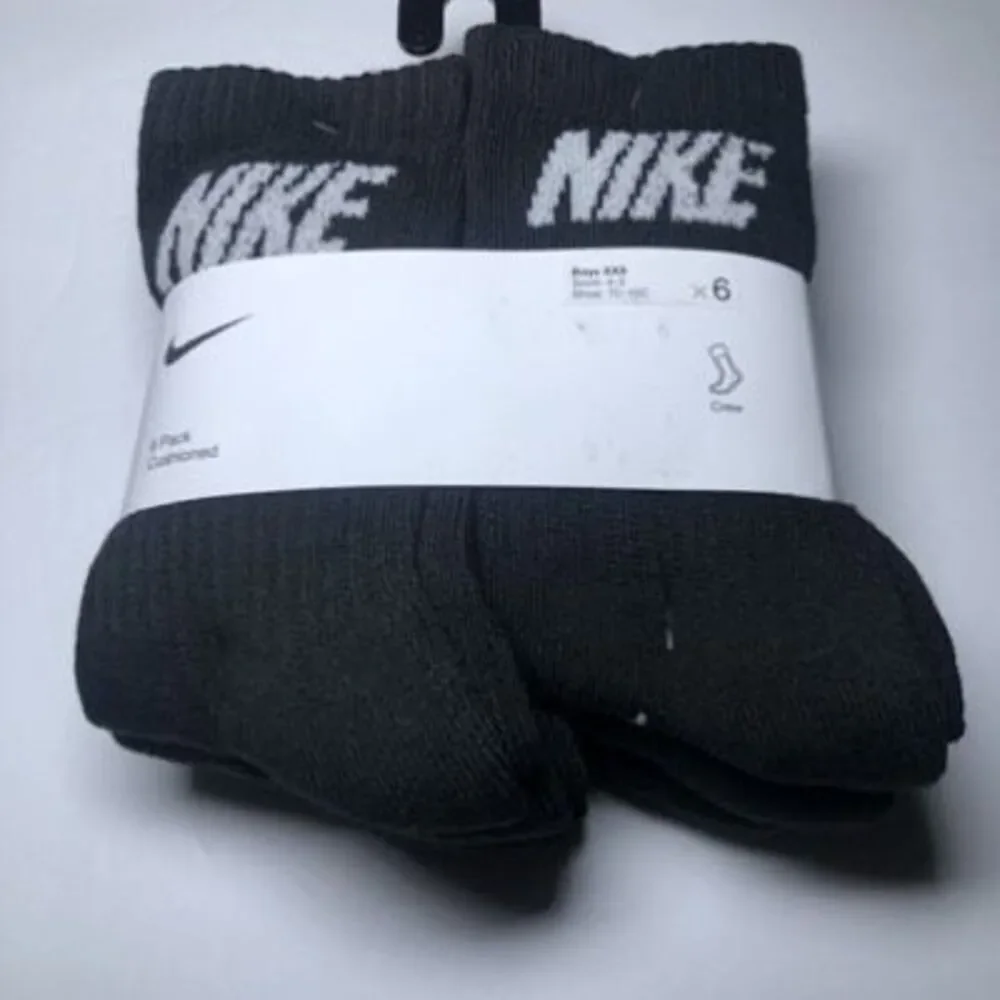 Nike kids socks 6-pack size 7C-10C